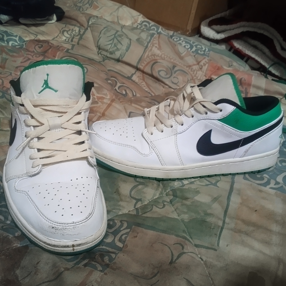 Air Jordan 1 low lucky geeens